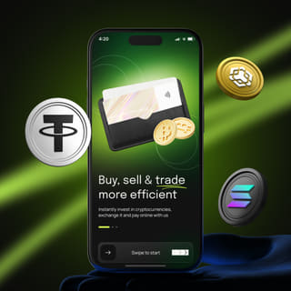 Interfaccia di trading Mercantezza visualizzata su un dispositivo mobile